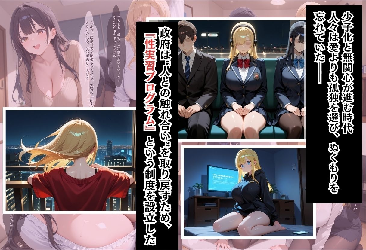 サンプル画像1:性実習プログラムーセックスが義務教育になった話〜ムチボディOL編〜(しらたまレモネード) [d_704891]