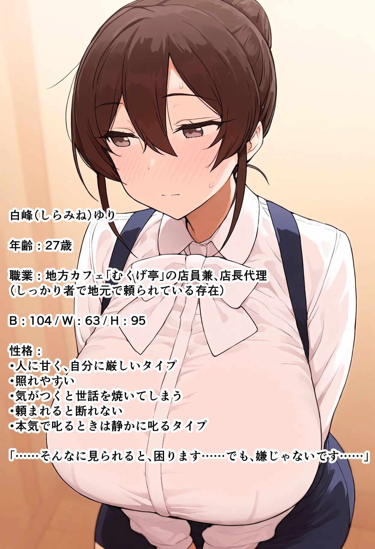 サンプル画像3:ママといちゃラブエッチ〜ふわふわおっぱい〜(巨乳ママ孕ませTAI) [d_705057]