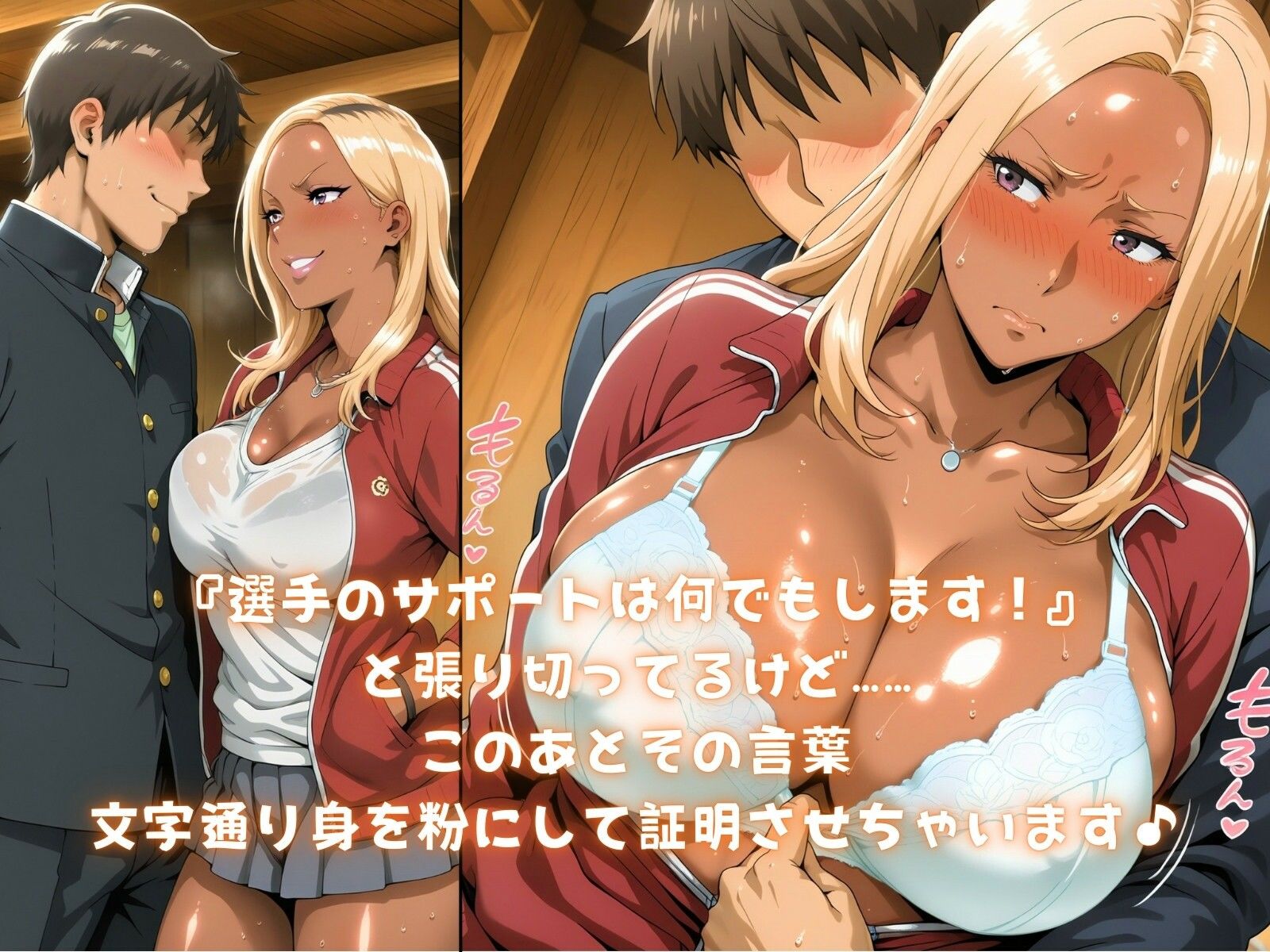 サンプル画像1:マネージャー3泊4日合宿3(秘密の小部屋) [d_705124]