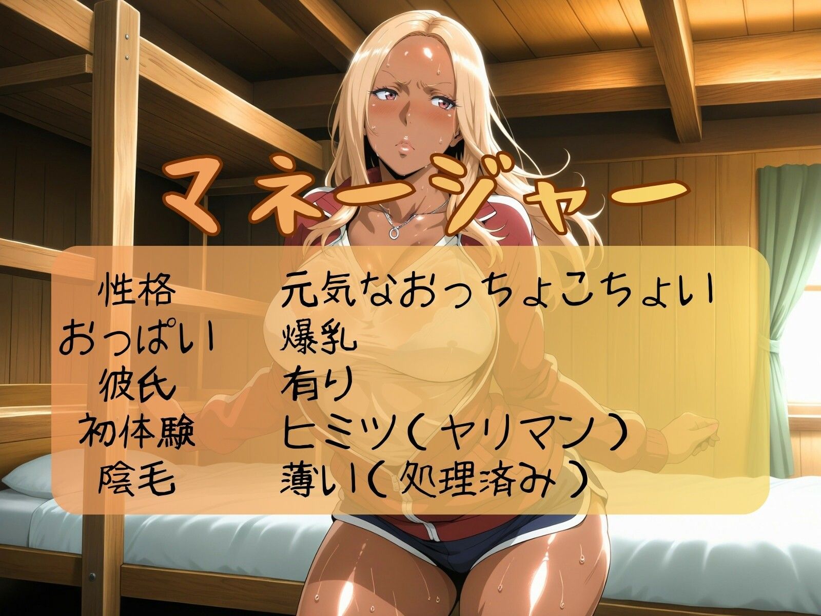 サンプル画像2:マネージャー3泊4日合宿3(秘密の小部屋) [d_705124]