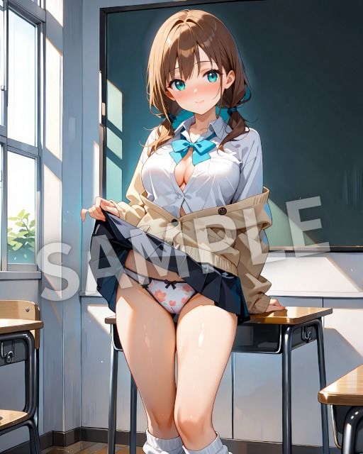 サンプル画像2:New パンチラ図鑑 みく(カレン/Karen) [d_705132]