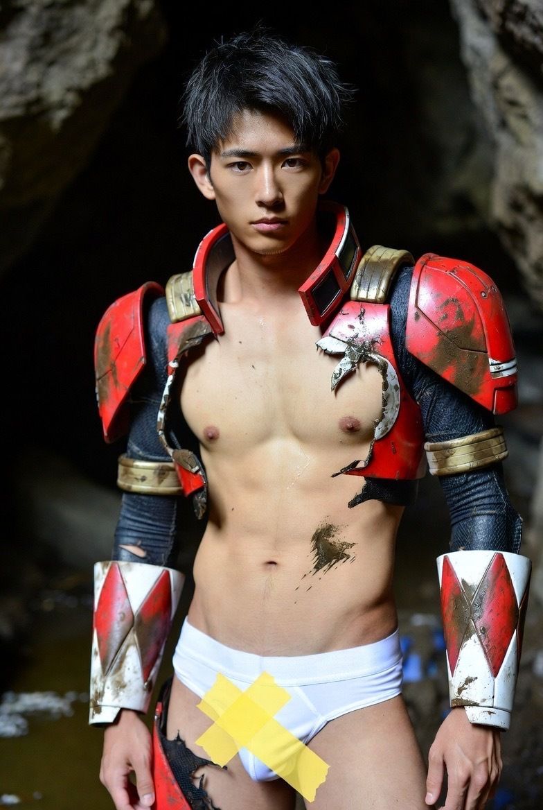 AI男子写真集イケメンレンジャーが全てを吸い取られ敗北する日 画像4