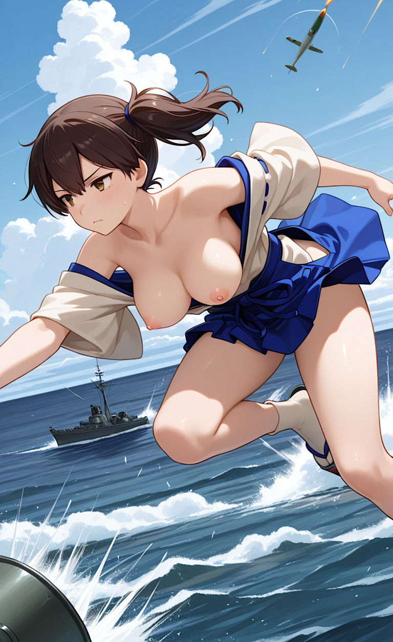 【エロ漫画】500枚★艦パイコレクション【金◯赤◯加◯長◯吹◯】エチエチボディーに童貞船の貴方は射精砲を発射せずに無事帰還出来るのか!?3