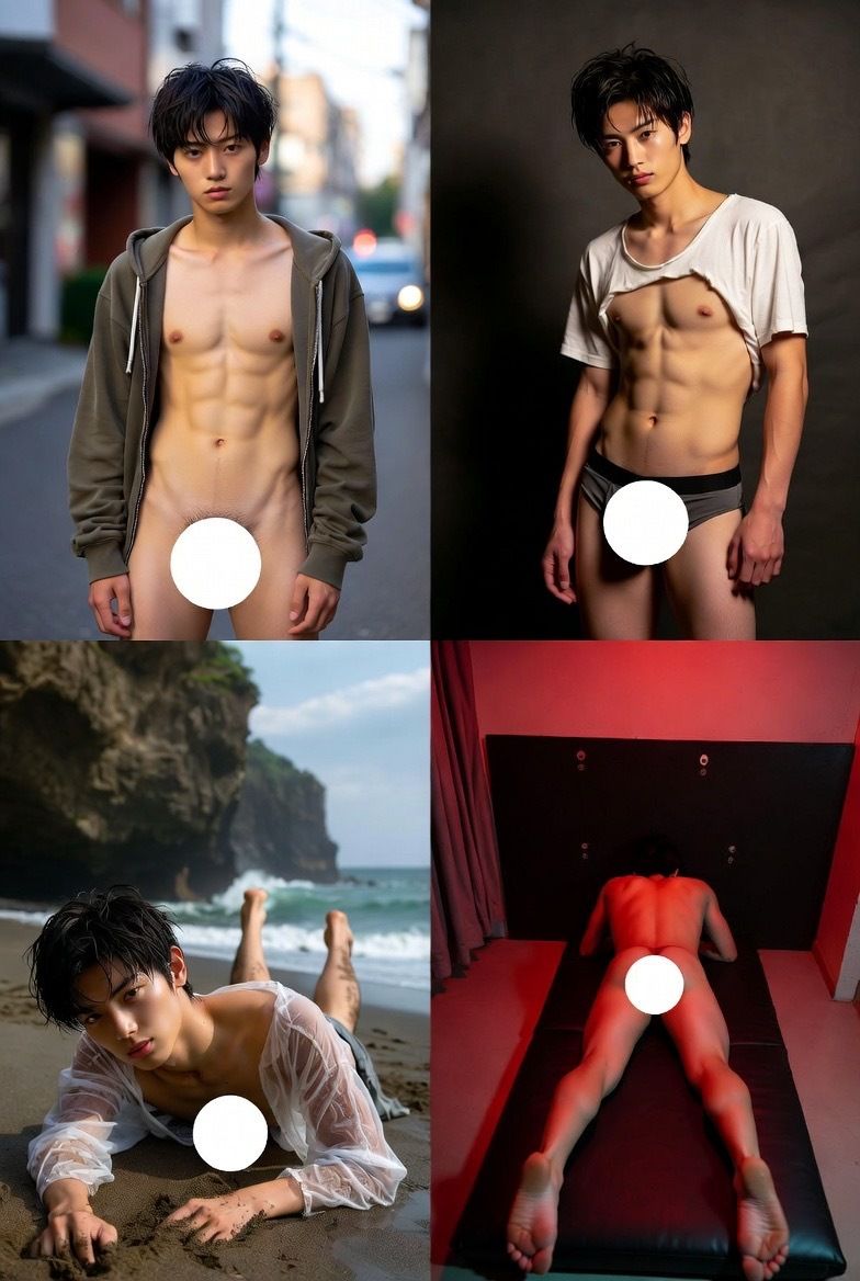 AI男子写真集イケメン100人スカウトして脱がした件 画像5