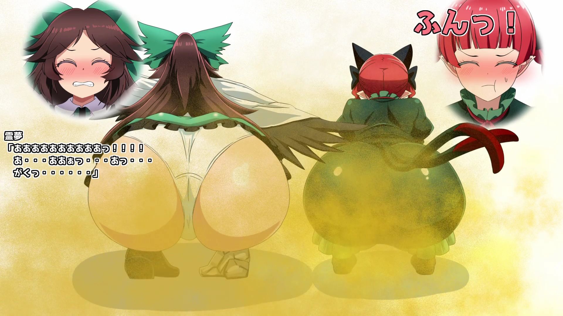 サンプル画像6:おなら・放屁イラスト＆アニメ動画集（6）(香り箱の陳列棚) [d_705362]