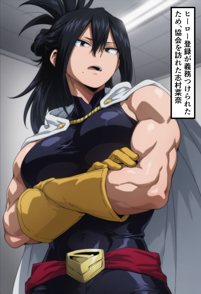 志村菜奈の身体検査  英雄になるために  僕のヒーローアカデミア 画像1