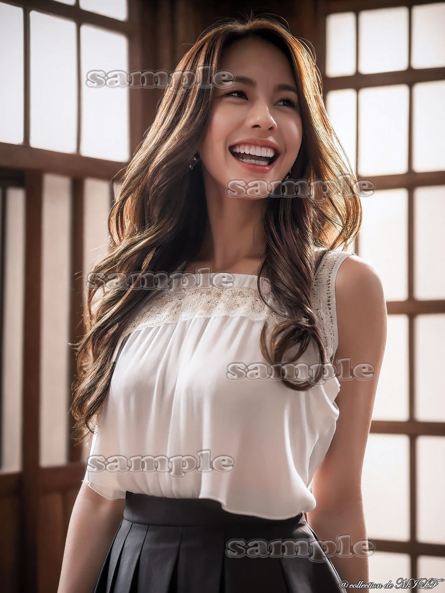 【AIグラビア】熟女の笑顔 第二弾（69人の笑顔） 画像10