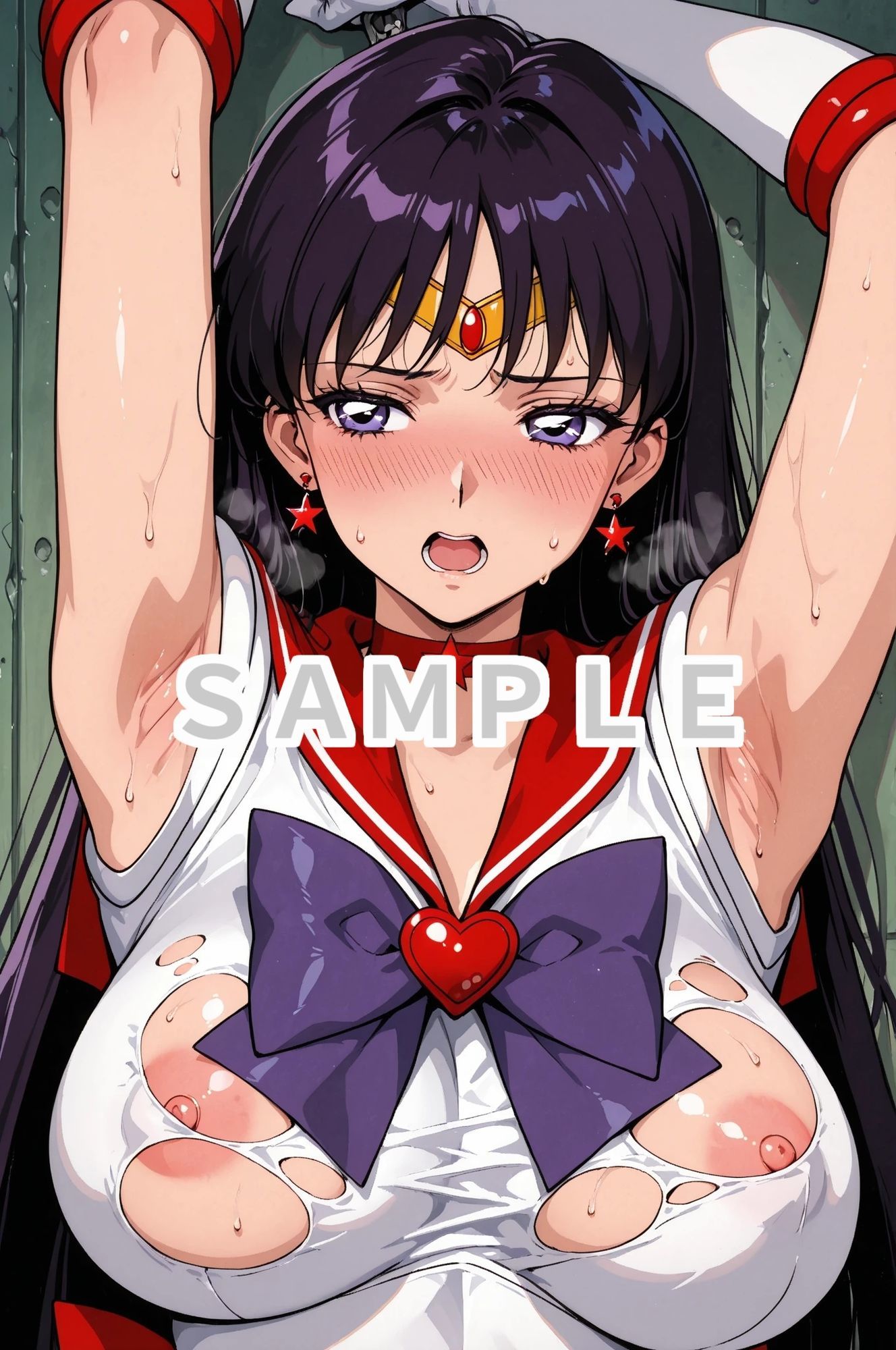 セーラー戦士の堕落日記 あみちゃん&れいちゃん 無料画像5
