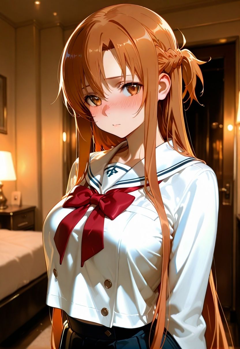 ヒロイン女子校生のパパ活初体験〜SA〇 アスナ編〜 画像1