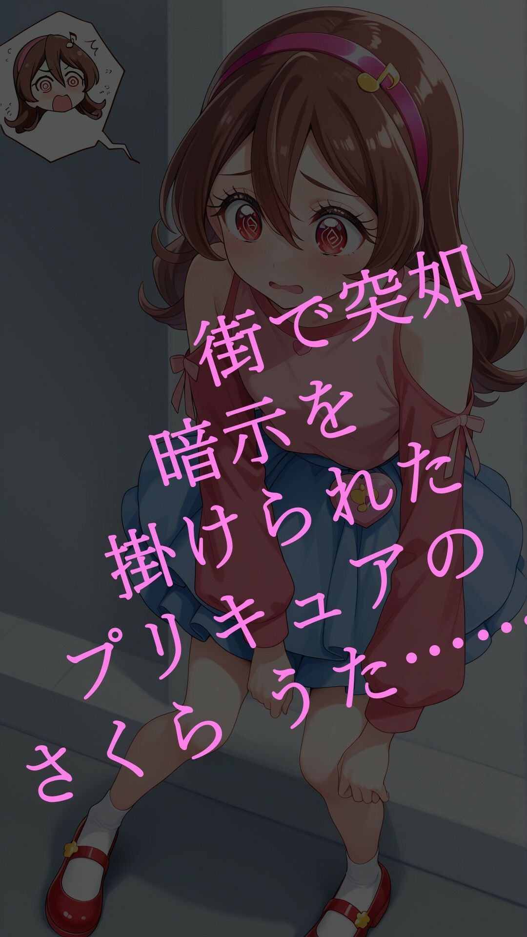 真っ暗闇に堕ちるキュアアイドル〜暗示に操られた伝説の戦士はビッチ化悪堕ちする〜 画像1