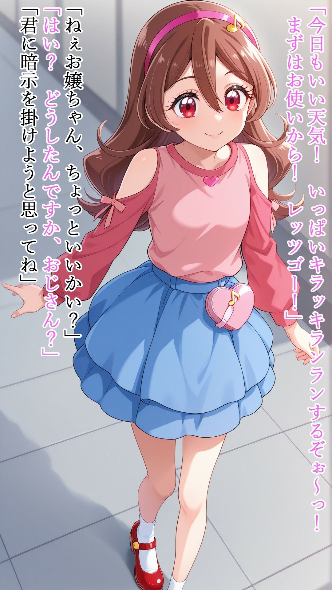 サンプル画像4:真っ暗闇に堕ちるキュアアイドル〜暗示に操られた伝説の戦士はビッチ化悪堕ちする〜(ヒデヨシの一夜城) [d_705636]