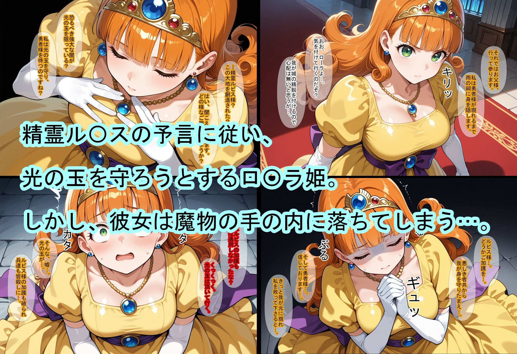 【ドラ〇エ1】100日後に死ぬ姫1