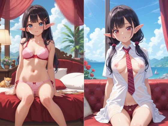 サンプル画像6:オナ撮り_異世界エルフたちの間で流行ってるらしい(快感のおうち) [d_705705]