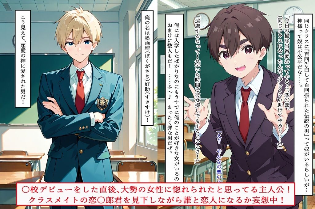 サンプル画像1:僕が先に大好きだった彼女達(BZM研究所) [d_705749]