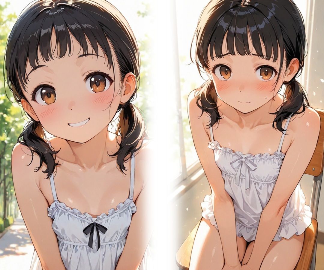 透明感のある小柄な親戚○リ少女を、田舎の和室に呼んで孕むまで膣内に何度も大量射精しちゃいました3