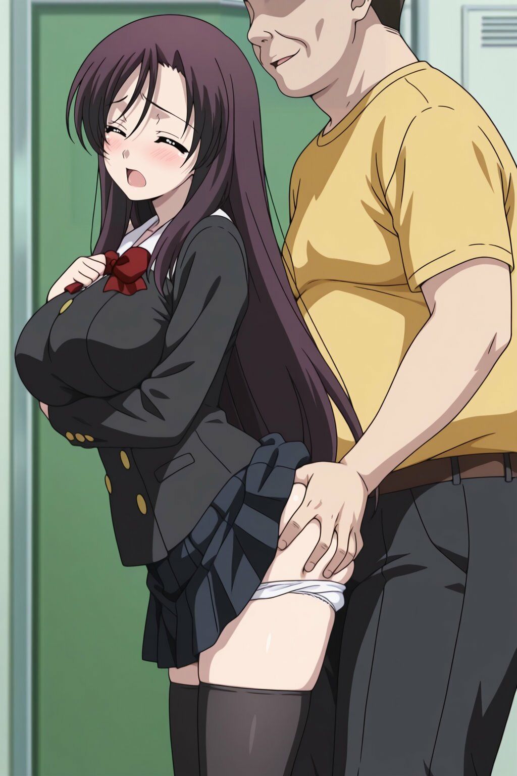 桂●葉 キモおじにより強●性指導 画像3