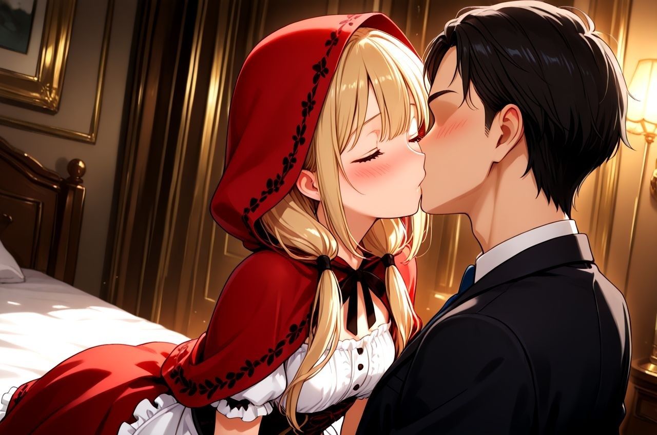 サンプル画像2:赤ずきんシャーリーちゃん ご主人様にお菓子をあげたのに、孕ませえっちされちゃうお話(えっちなメイド喫茶) [d_705906]