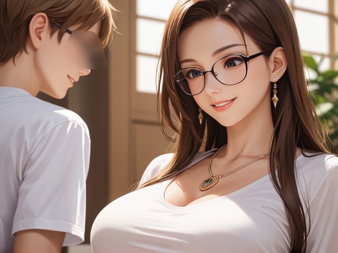 サンプル画像2:NTR人妻〜息子の友人たちに求愛され、断りきれずに生ハメ・中出しされる…〜(ミクルート) [d_705985]