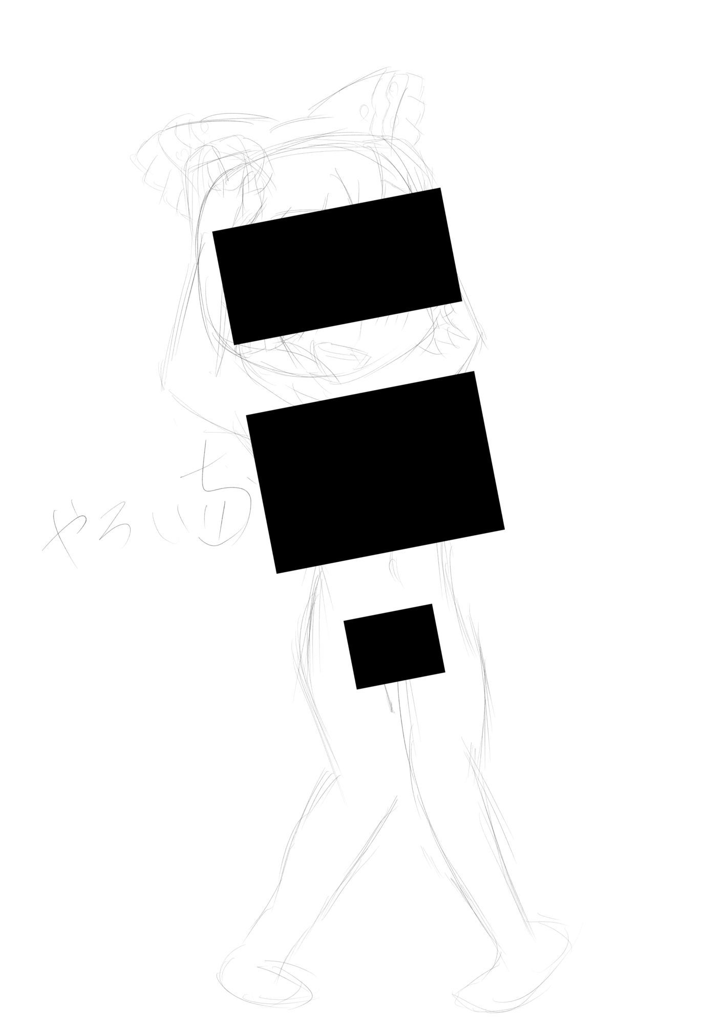 霊夢ちゃんのえっちなラフイラスト集vol.4 画像4