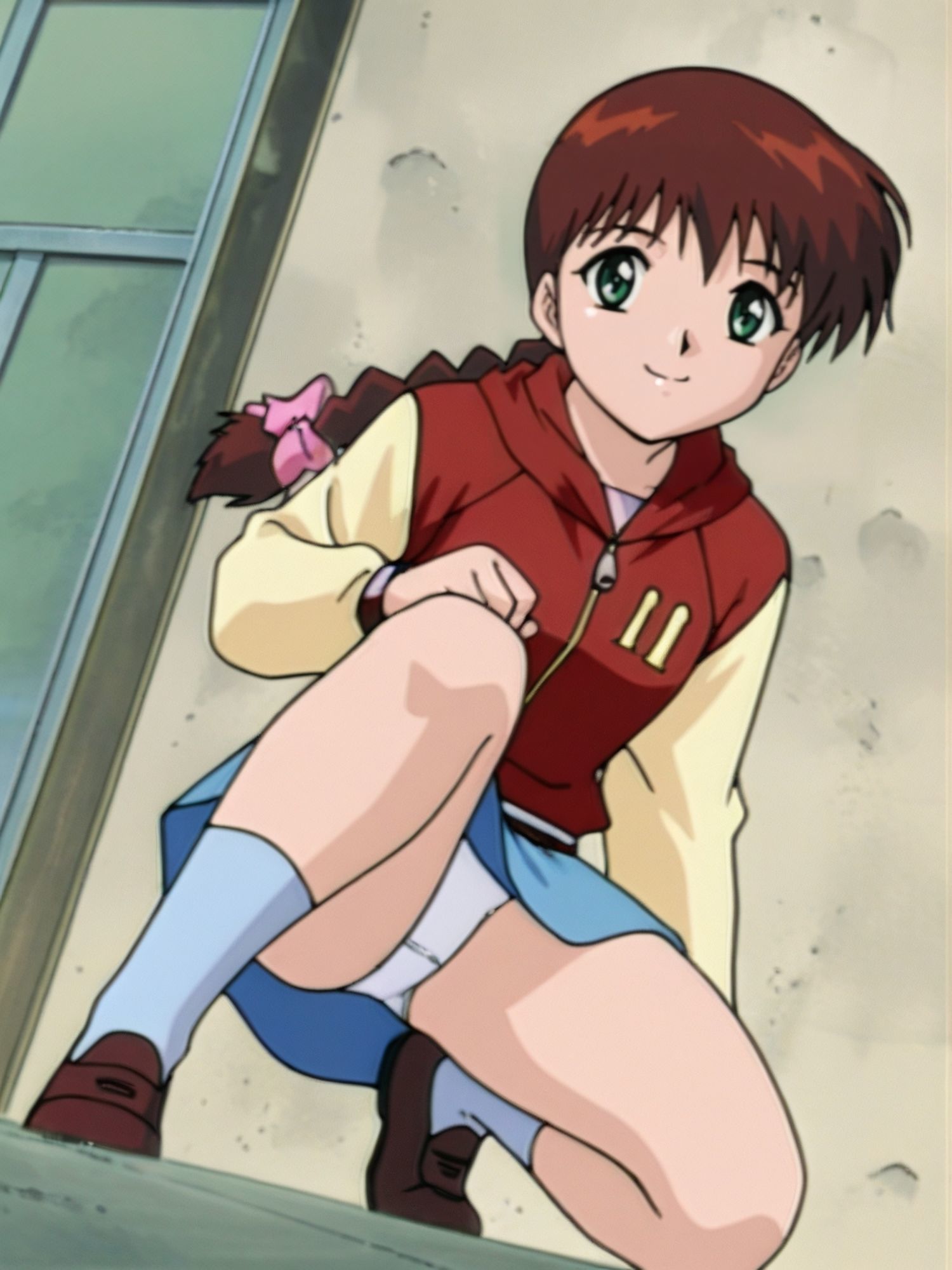 サンプル画像1:【お試し】3キャラミックスパンチラCG集（全30枚）_model2(パンチラManiax) [d_706012]