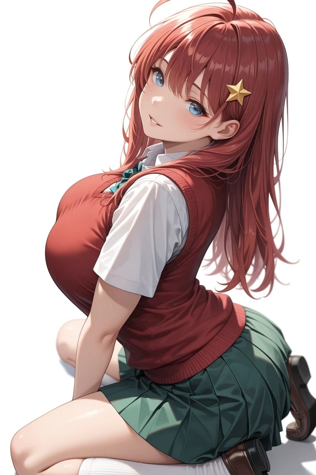 AIイラスト集  五等分のセフレ  中野〇月  いっぱい食べて 画像9