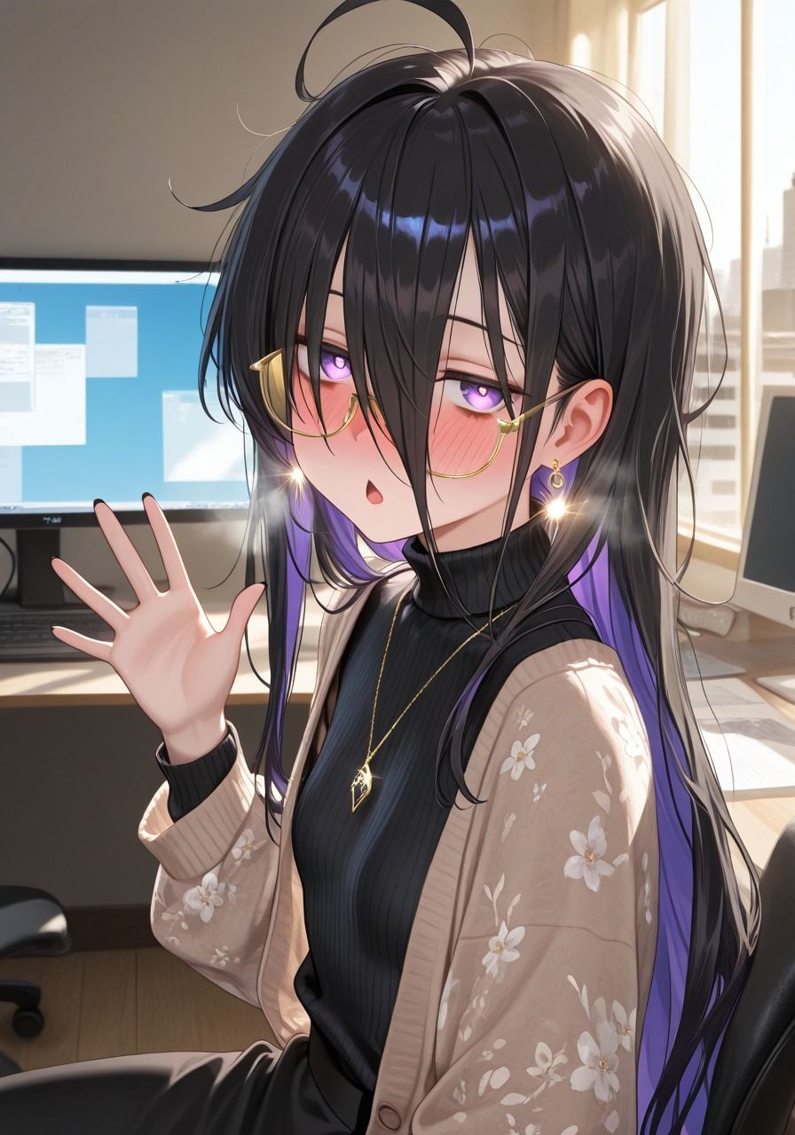 <9作品目>OL男の娘ちゃんの残業ひとりえっち!#9 画像2