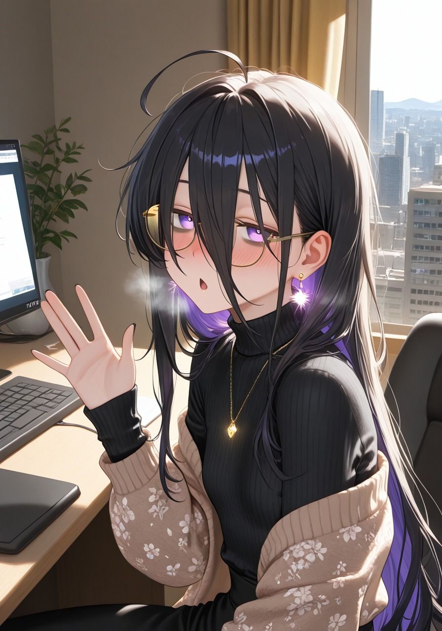 <9作品目>OL男の娘ちゃんの残業ひとりえっち!#9 画像4