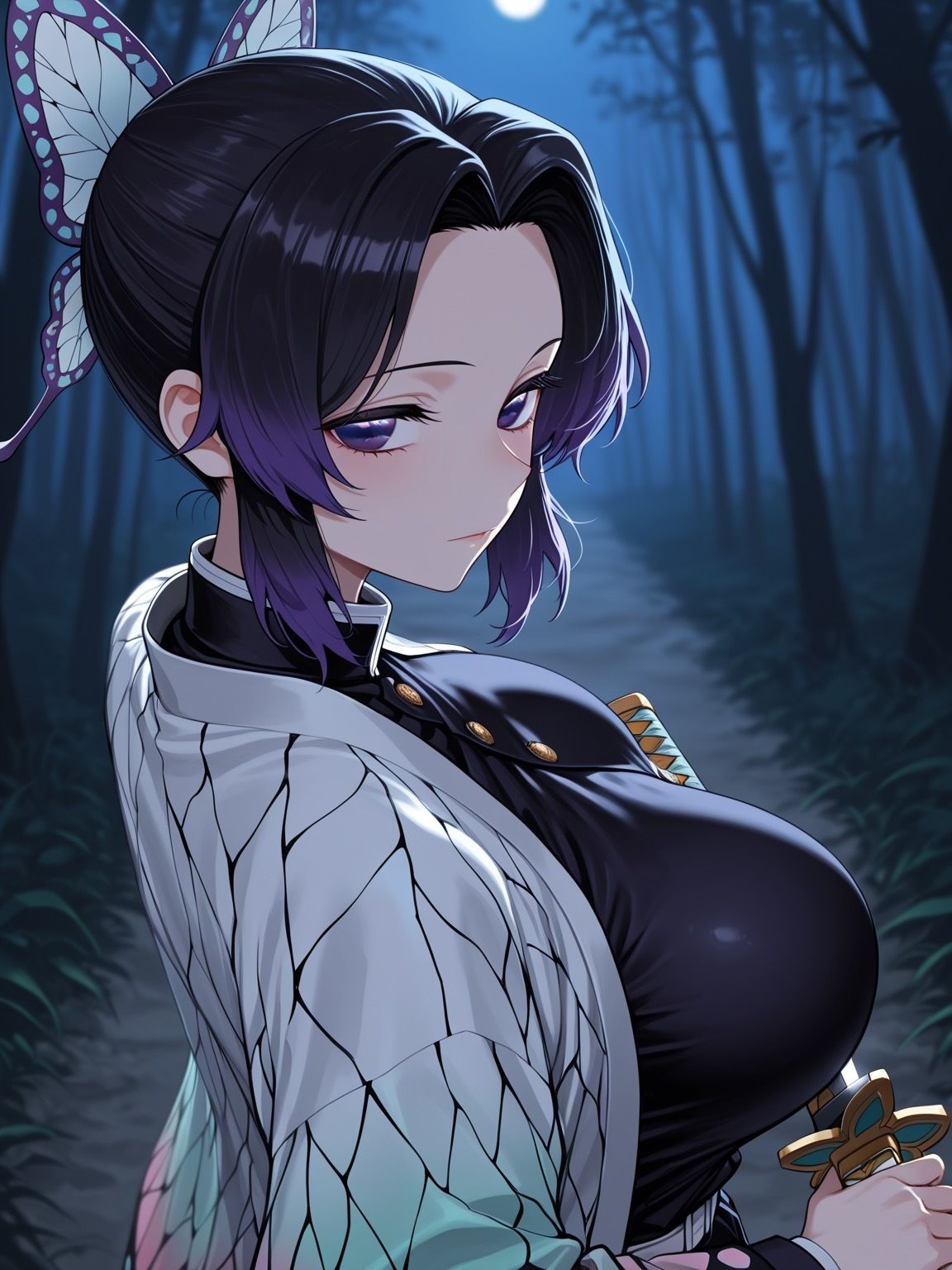 催淫顔射鬼に負けちゃう胡蝶し○ぶさん 画像1