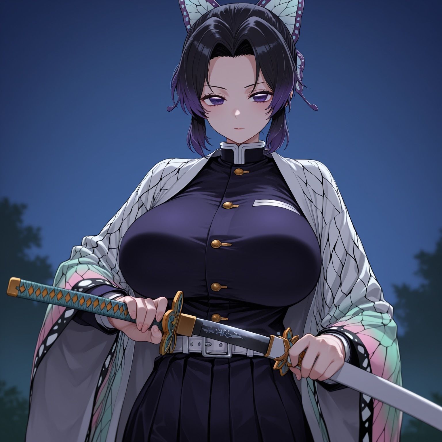 催淫顔射鬼に負けちゃう胡蝶し○ぶさん 画像2