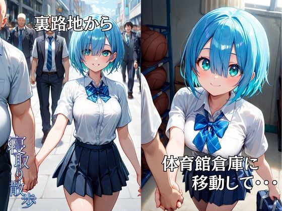 寝取り散歩 如月める編 画像9