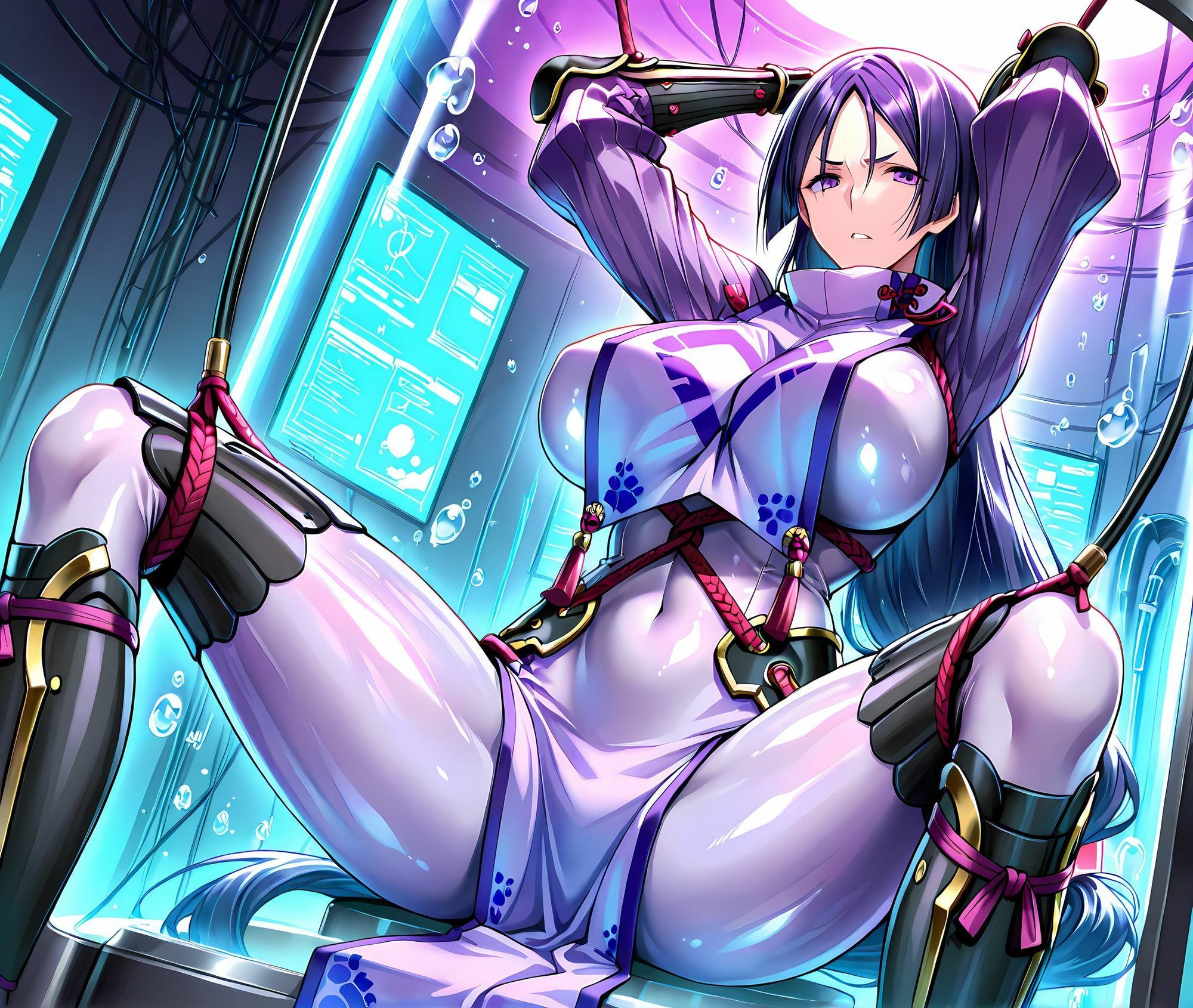 サンプル画像3:みなもとのらいこう洗脳機械姦・悪堕ち淫乱化搾精(ochiruevil) [d_706161]