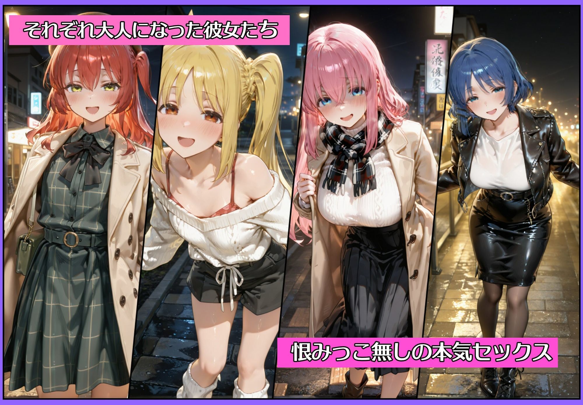 全員生ハメボテ腹孕ませ種付け中出しハーレム 画像1