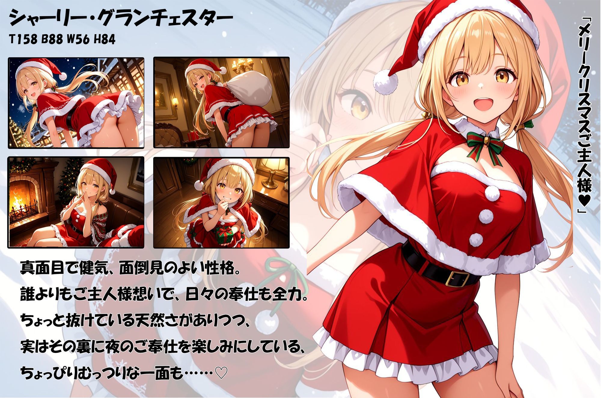 ご奉仕サンタ・シャーリー プレゼントを渡したのですがご主人様の本当のご所望は‘わたくし’でした1