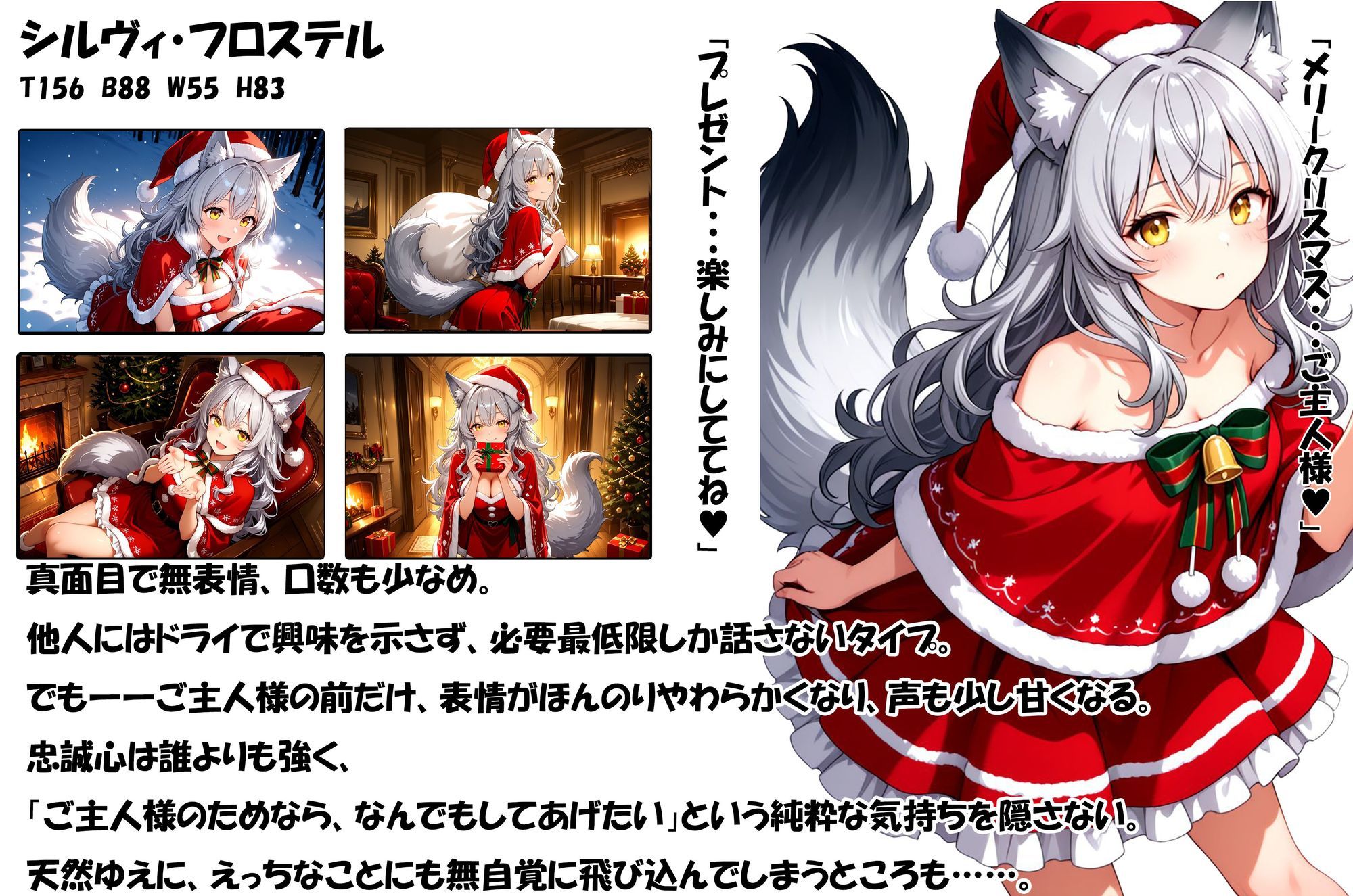 ご奉仕サンタ・シルヴィ プレゼントは‘わたし’です、ご主人様。1