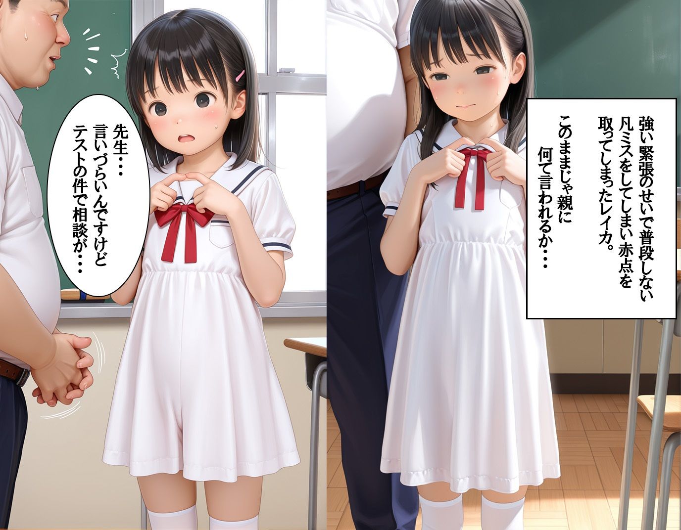 教師に堕ちる少女録ー赤点回避のために処女を捧げた少女が快楽堕ちー2