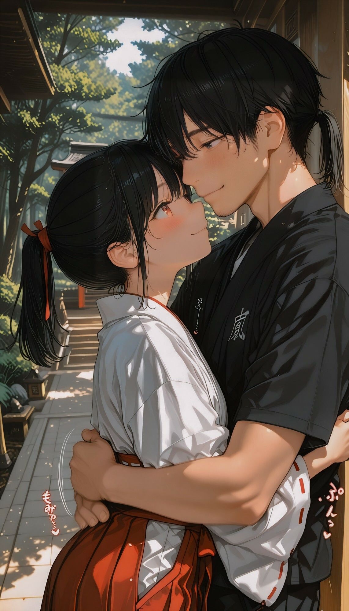 ついてる娘 巫女_1