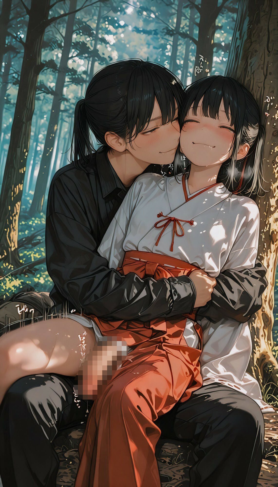 ついてる娘 巫女_6