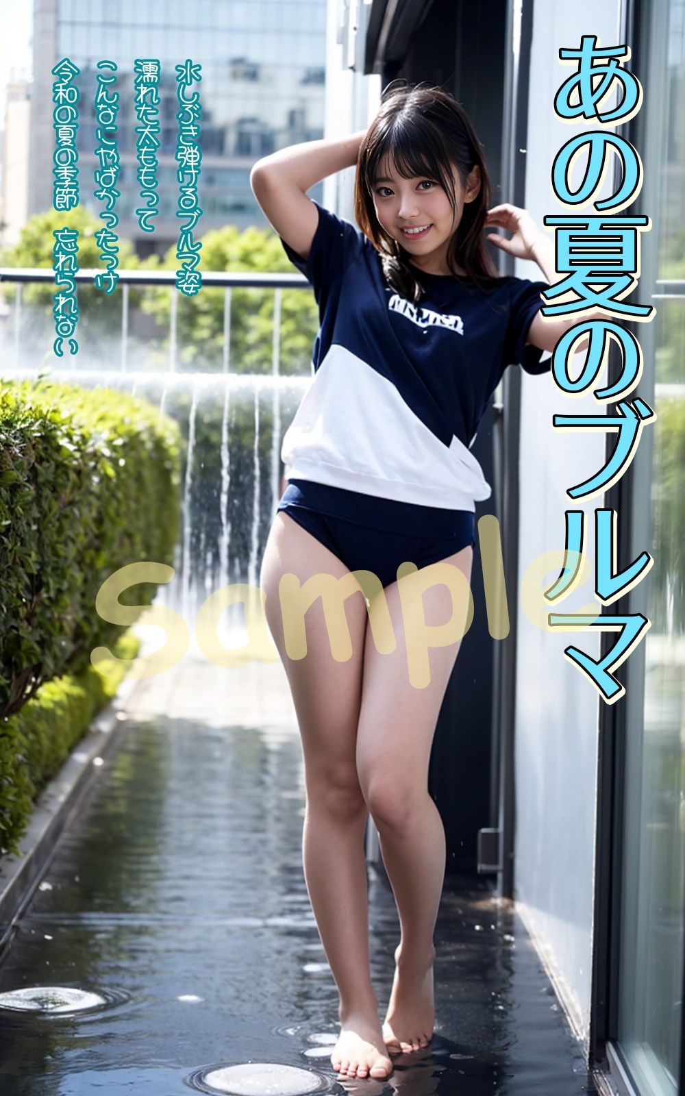 サンプル画像2:ブルマ・ジェラート ＃2(AI都市伝説) [d_706431]