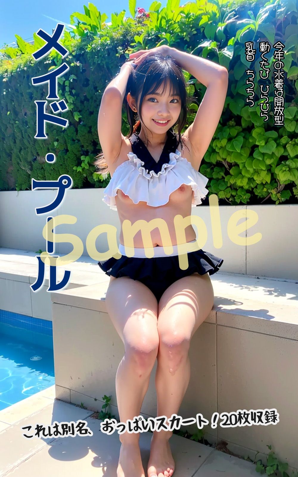 サンプル画像5:ブルマ・ジェラート ＃2(AI都市伝説) [d_706431]