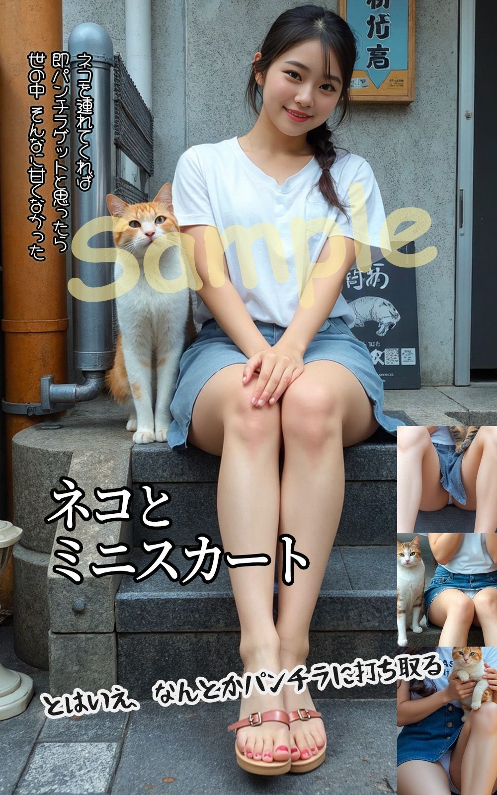 サンプル画像6:ブルマ・ジェラート ＃2(AI都市伝説) [d_706431]