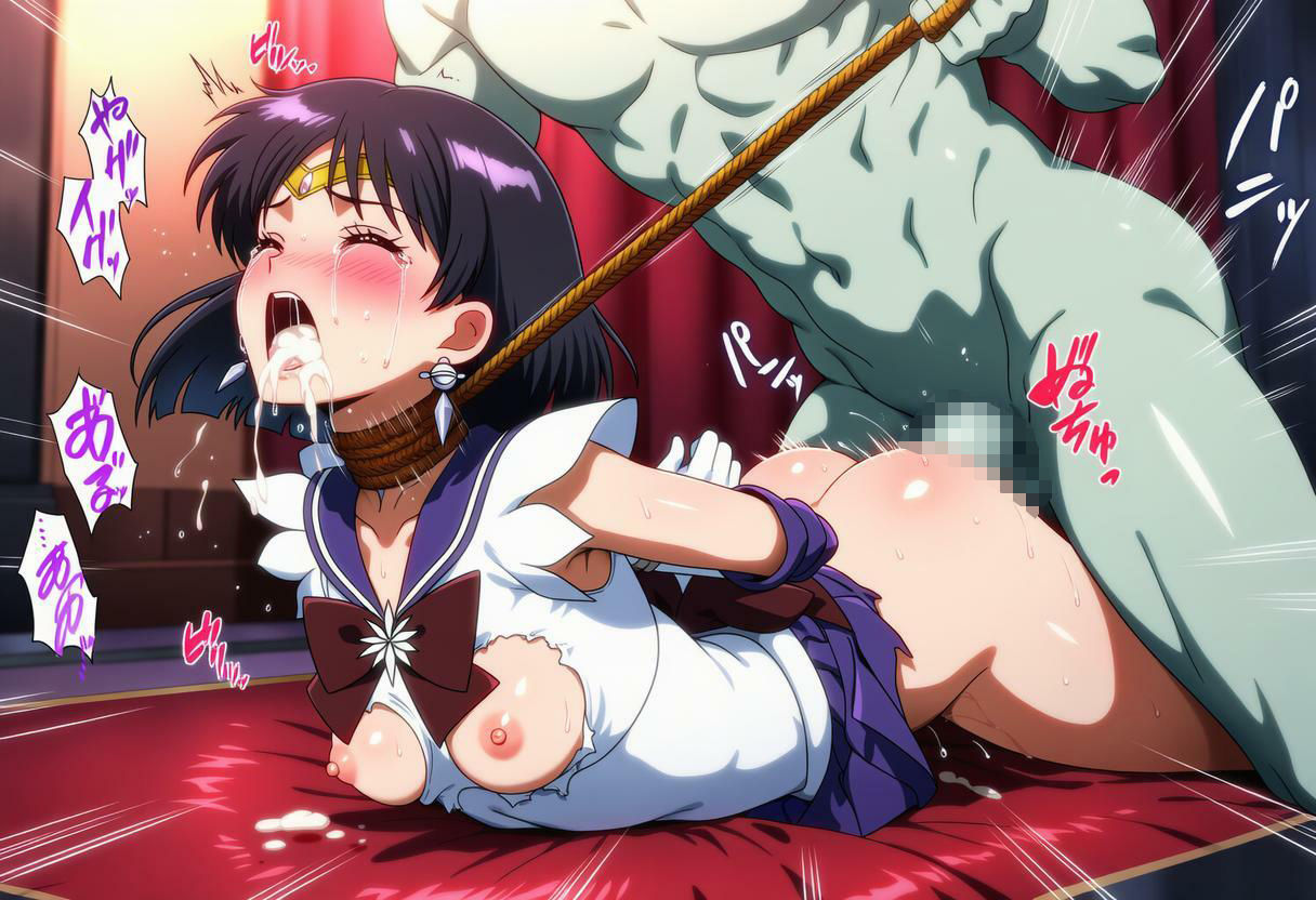 新新超美麗・原作再現ヒロピンAI全集18_フィオレのセーラーサターン責め 画像2