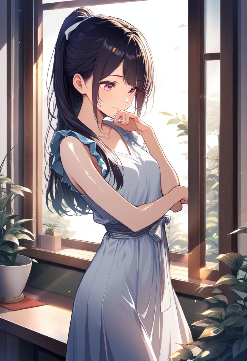 貧乳さんのグラビア撮影 サンプル画像 2