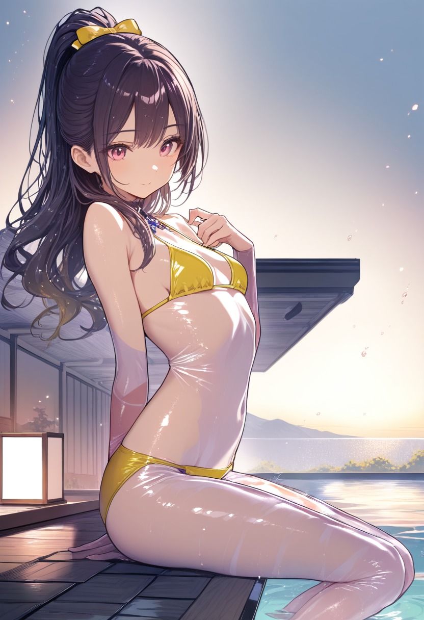貧乳さんのグラビア撮影 サンプル画像 3