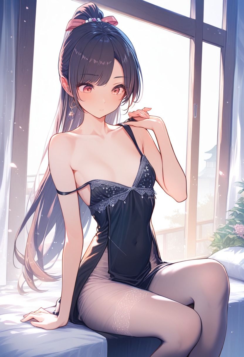 貧乳さんのグラビア撮影 サンプル画像 5