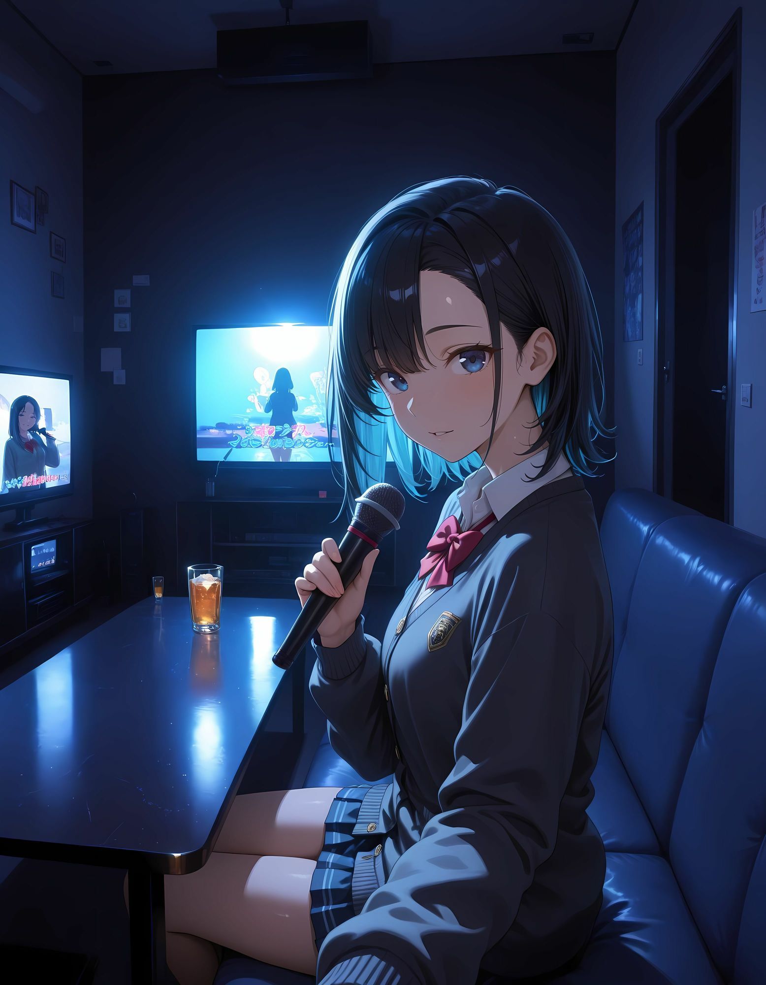 俺のいいなり後輩とカラオケで 画像4