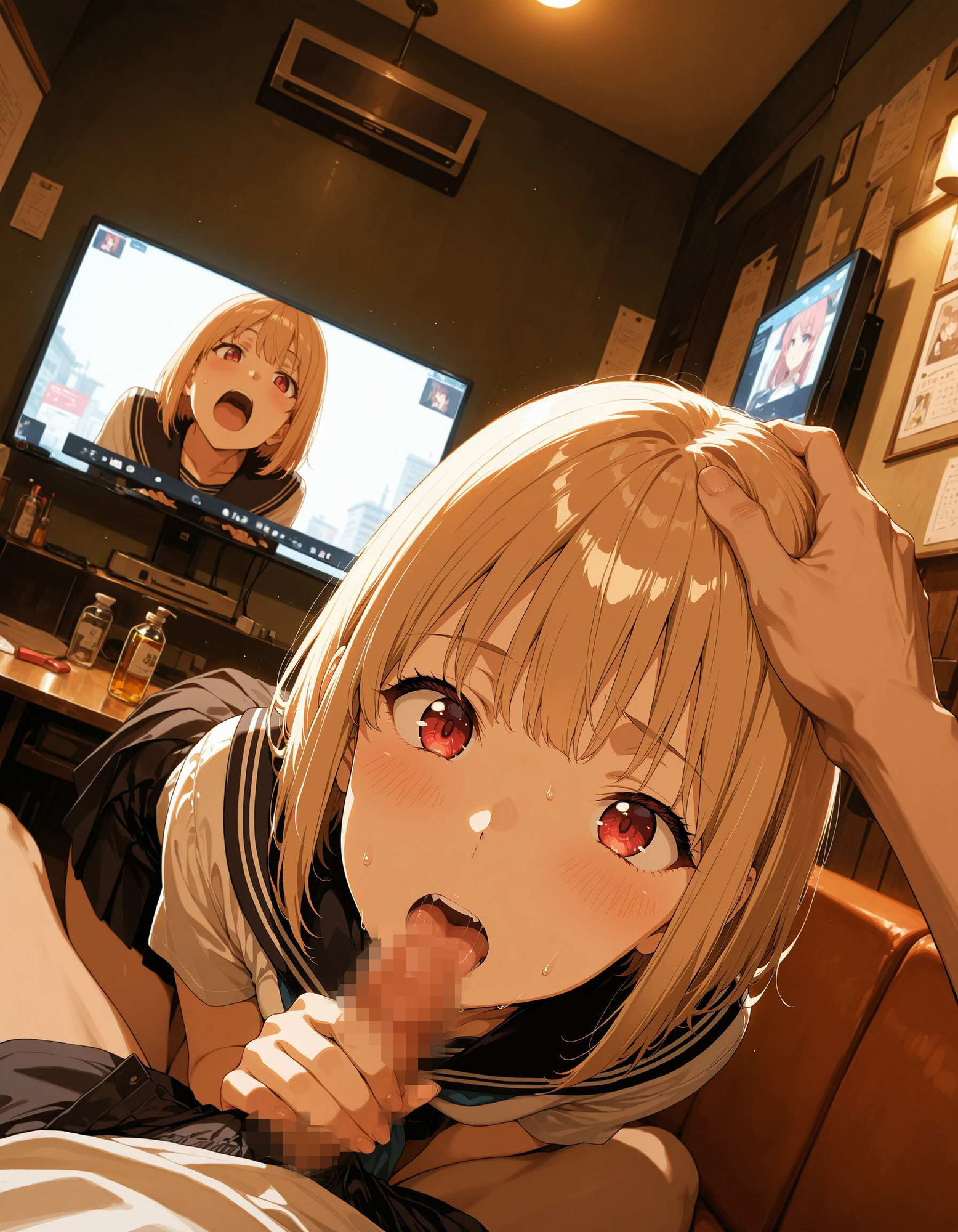 俺のいいなり後輩とカラオケで 画像5