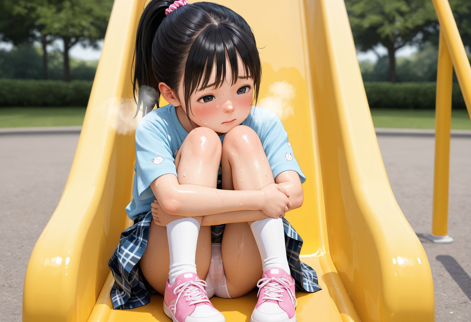 野外ロリ〜公園でつるぺた少女に種付けプレイ〜 エロ漫画11