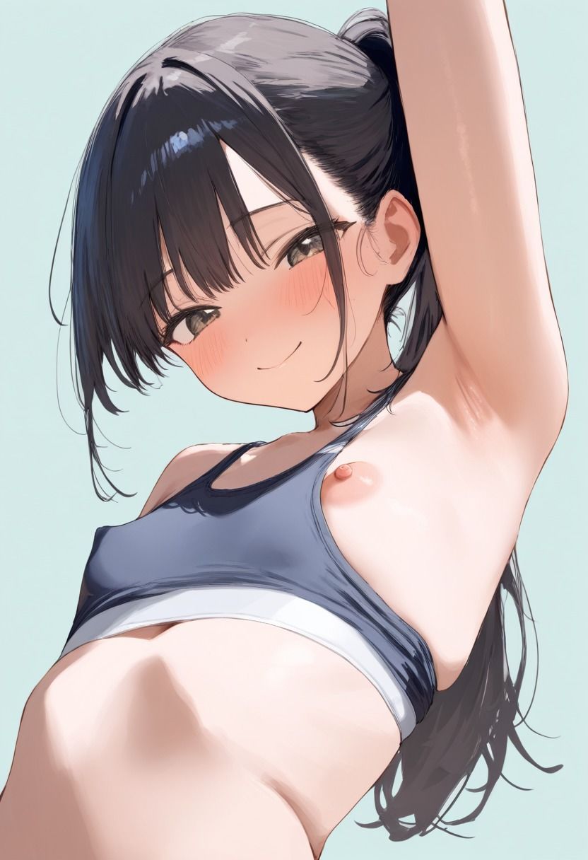 【エロ漫画】穴が開くほど見ていたい上半身・脇1