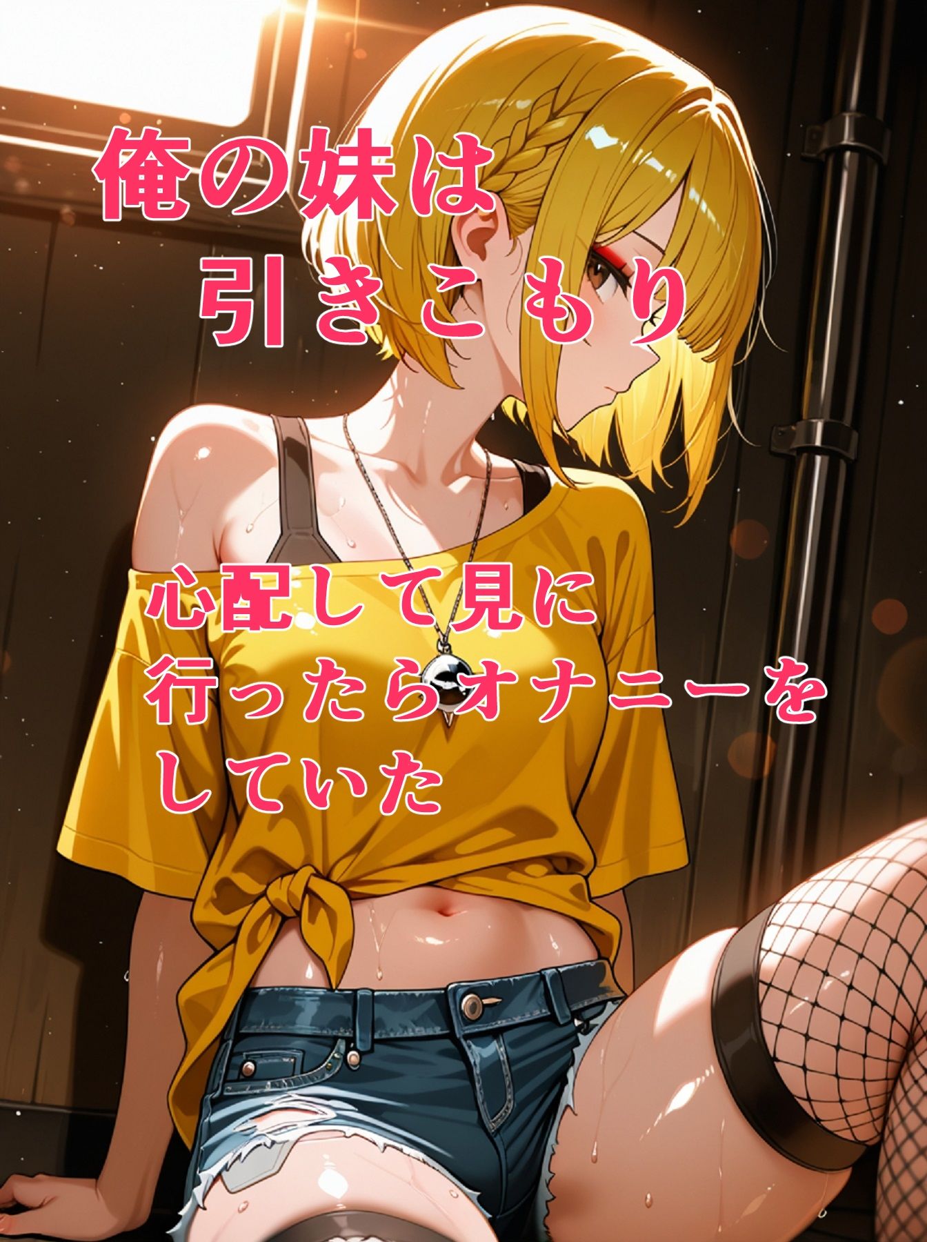 陰キャでひきこもりの妹がオナってたからつい 画像4