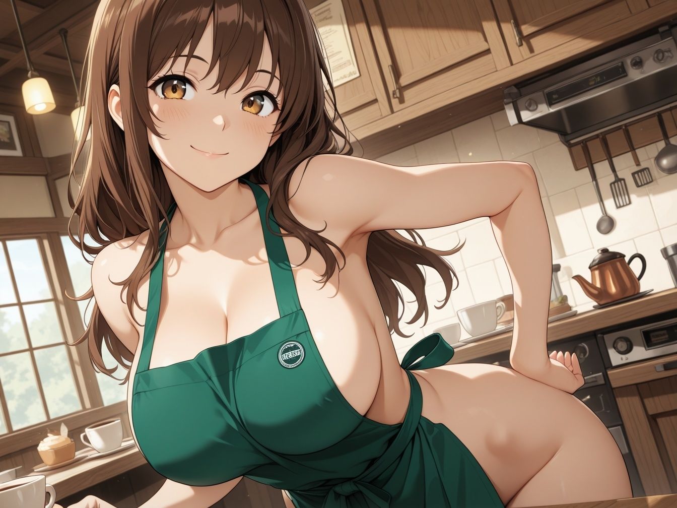 看板メニューは女子校生の母乳何度も通い裏メニューでカフェの痴女JKの身体を味わう話 画像1